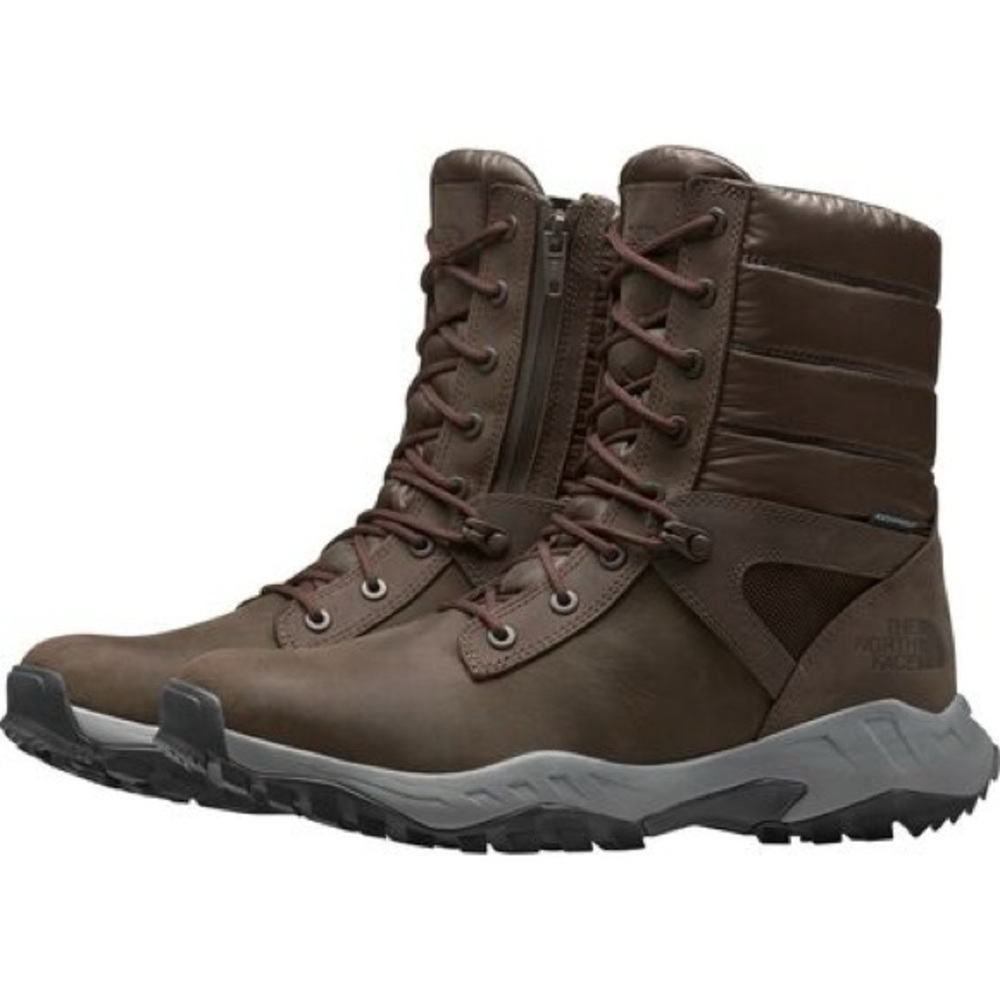 The North Face Men's ThermoBall Boot Zip-Up in Brown size 7 men’s